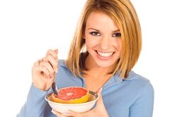 how many calories are in a grapefruit
