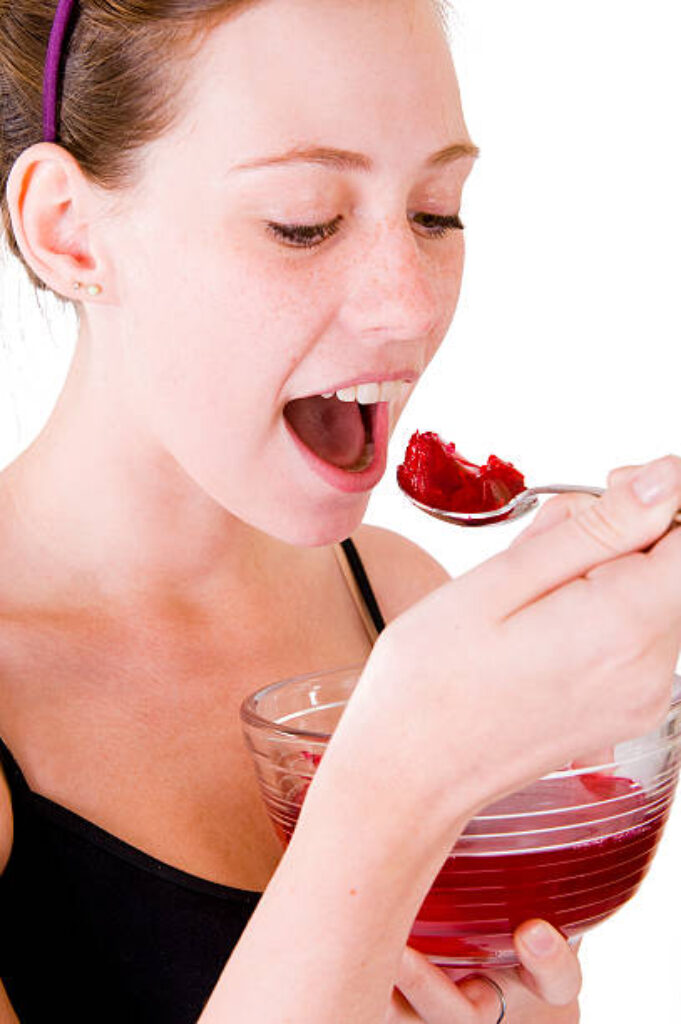 low calories jelly